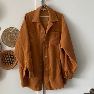 27 Boutique Corduroy Shacket Size L
